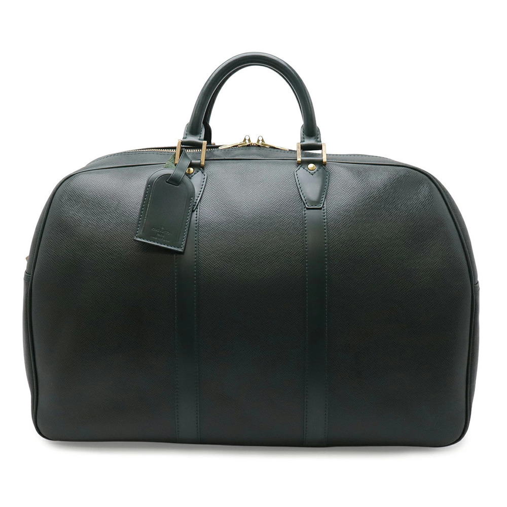 LOUIS VUITTON Taiga Kendall Boston Bag Travel Epicea Green Shoulder Strap